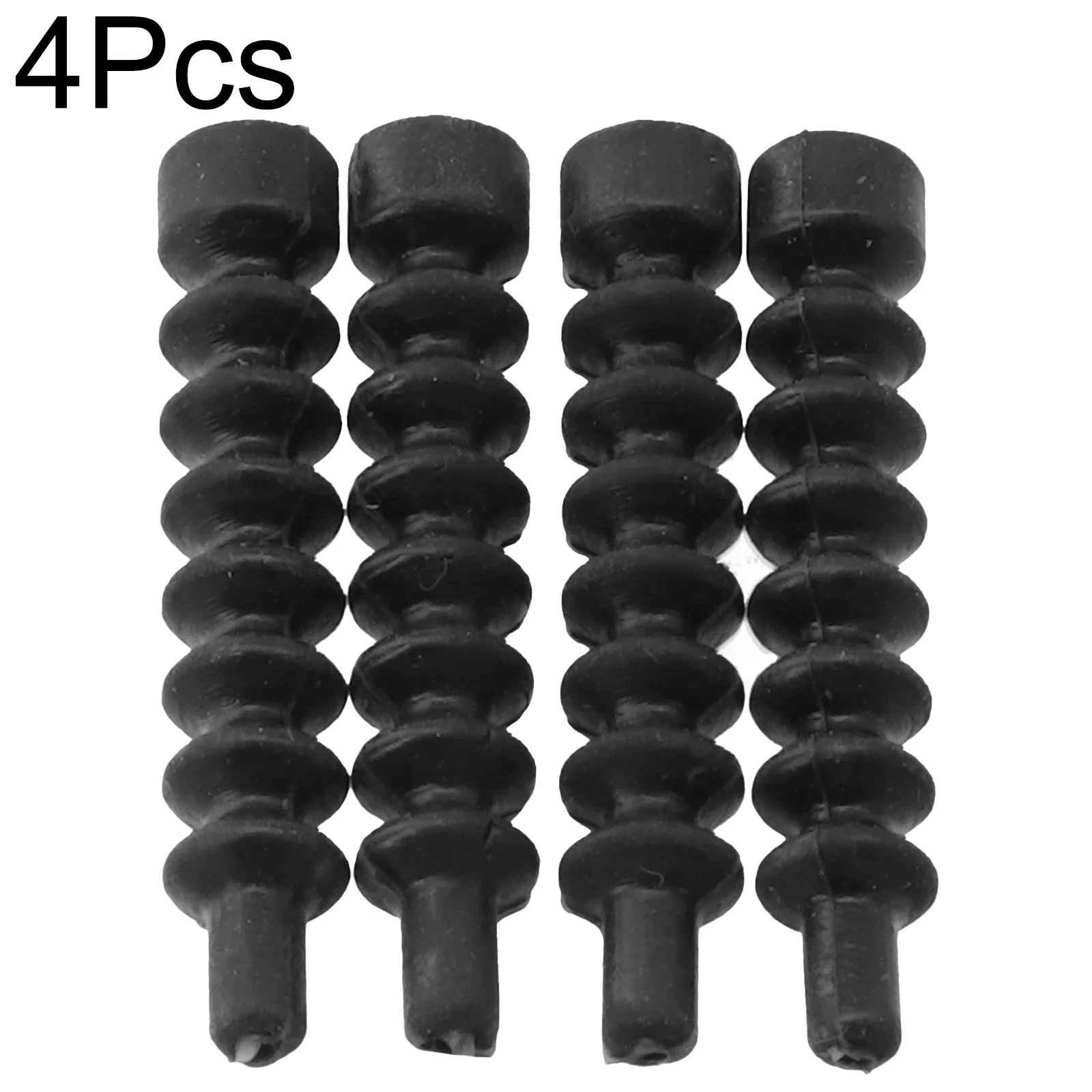 

4 Pcs Disc Brakes Cable Dust Covers Rubber Bicycle V-Brake Cable Noodle Boot Dust-Cover Front Brake Rear Cable Bikes Accessories