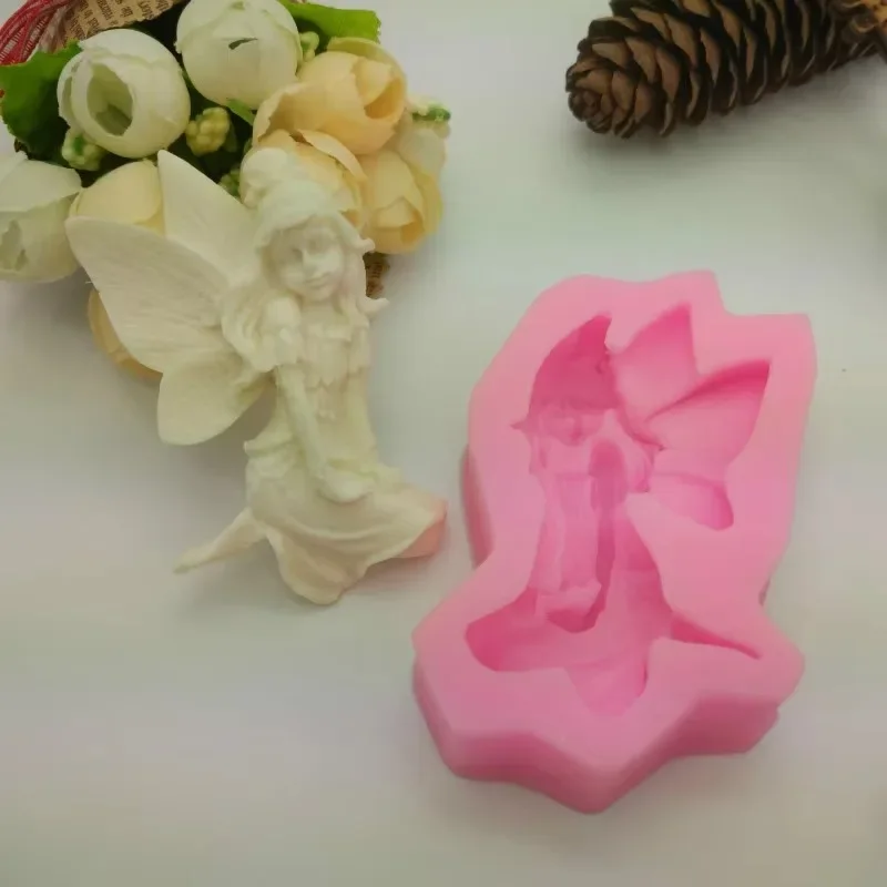 

Милая креативная сказочная форма в форме цветка, силиконовая форма для мыла ручной работы, форма для помадки, торта, шоколада, форма для мороженого, аксессуар для изготовления мыла