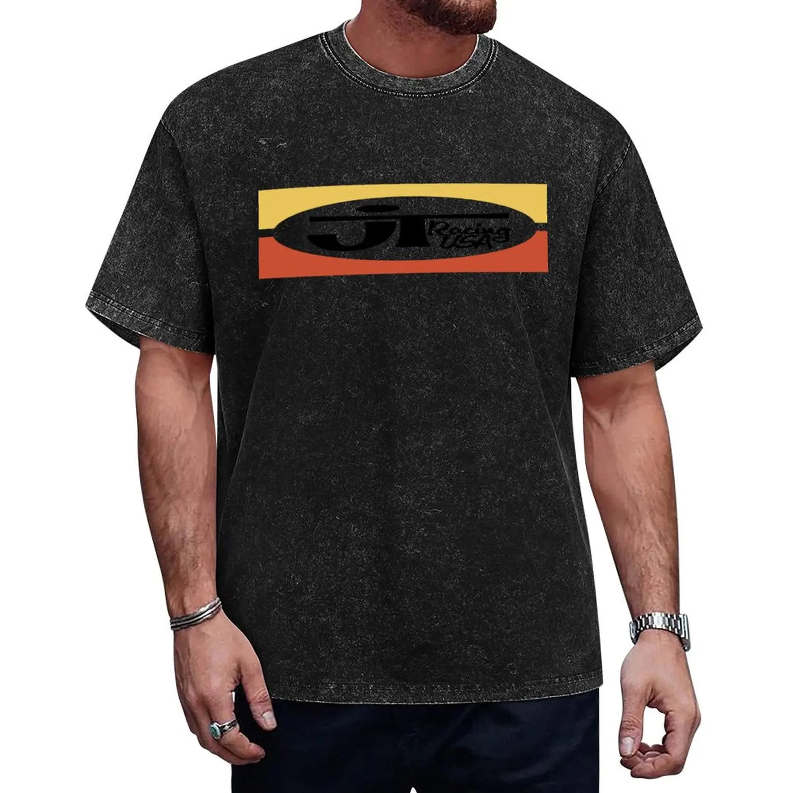 

JT Racing USA -Yellow and Red- Old School BMX T-Shirt Louboutins oversized graphic t shirt vintage mens clothes