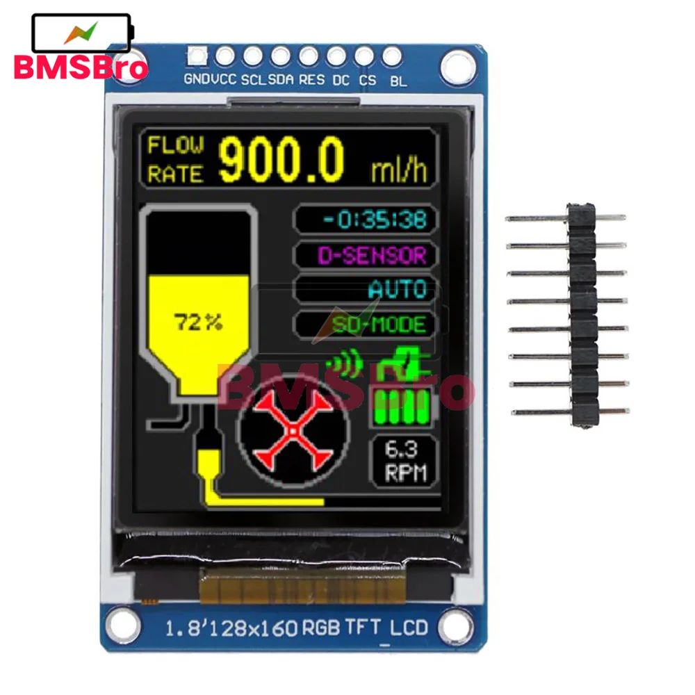 1.8" 1.8 Inch 128X1…