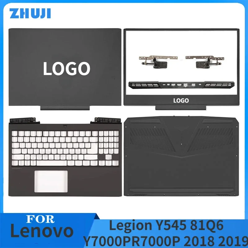 

New Original For Lenovo Legion Y545 81Q6 Y7000P R7000P 2018 2019 Laptop LCD Back Cover Bezel Palmrest Bottom Case Air Outlet