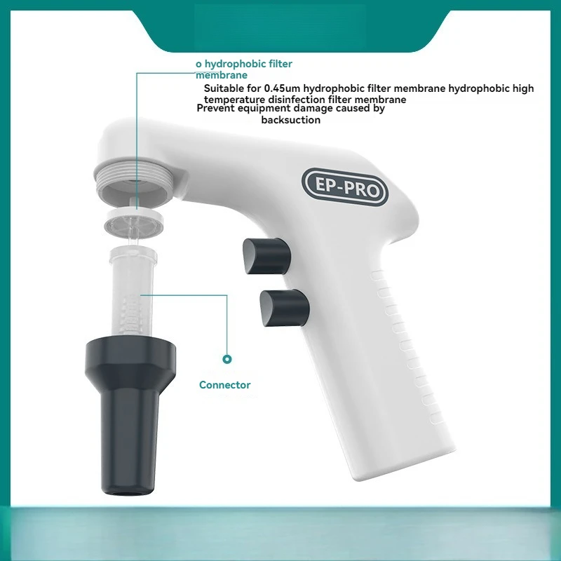 Electric Pipette Controller Digital display Laboratory Automatic Electronic Pipette Pump Lab Equipment Pipette