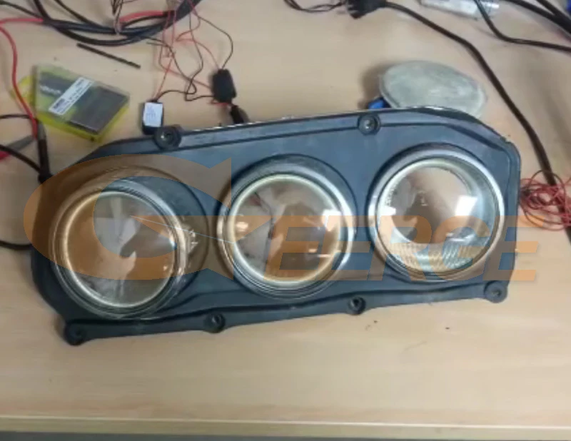 알파 로메오 159 브레라 스파이더 2005 - 2011 주간 주행등 우수한 초고휘도 COB LED 엔젤 아이즈 헤일로 링