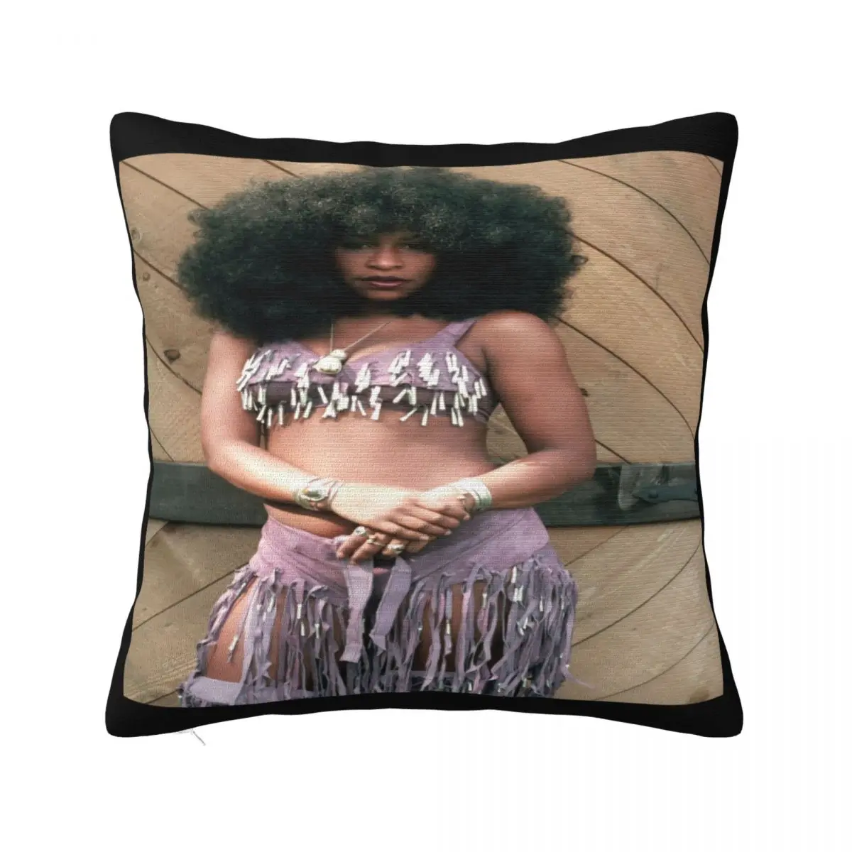 Chaka Khan 1970S Chaka Khan Middle Aged Men Design Retro 2021 Latest Cheap Price Youth Street Style Science Pillow Case