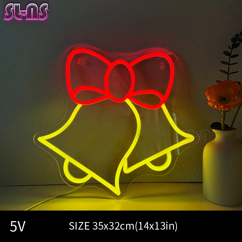 

Cheap LED Christmas Acrylic Neon Light Room LED Christmas Light Sign Instagram Hanging Wall LED Decorative Light