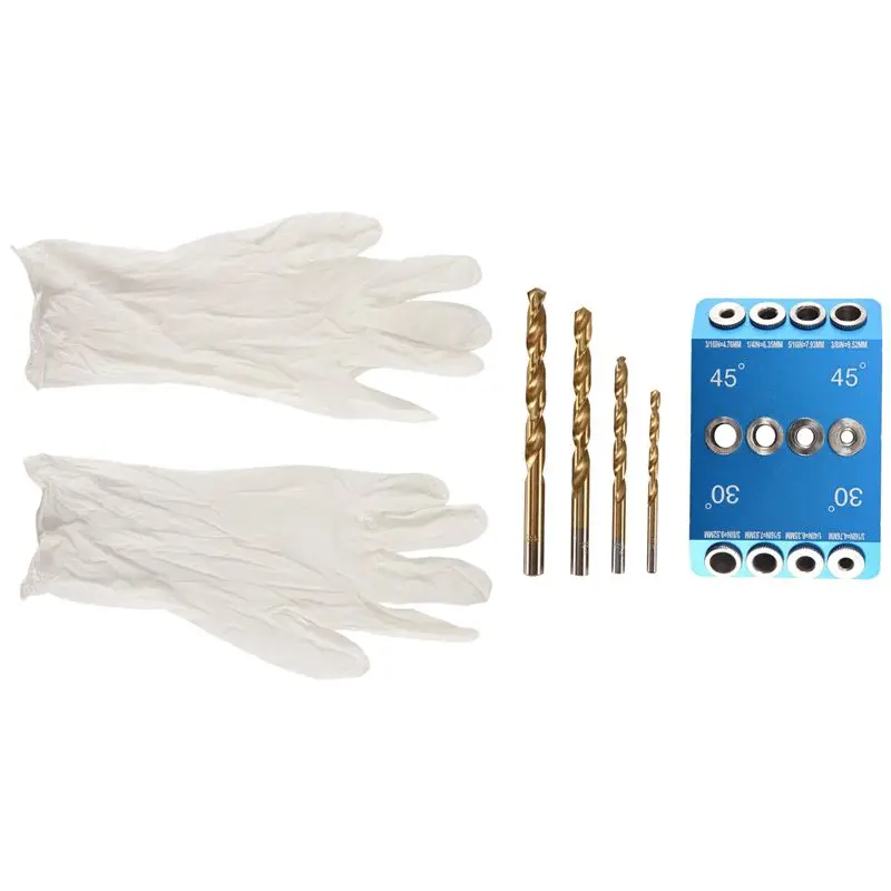 

ABHZ-30 45, 90-градусный угловой направляющий приспособление для сверла, приспособление для сверла по металлу для многоугольного сверления, комплект винтов с направляющими для кабельных перил