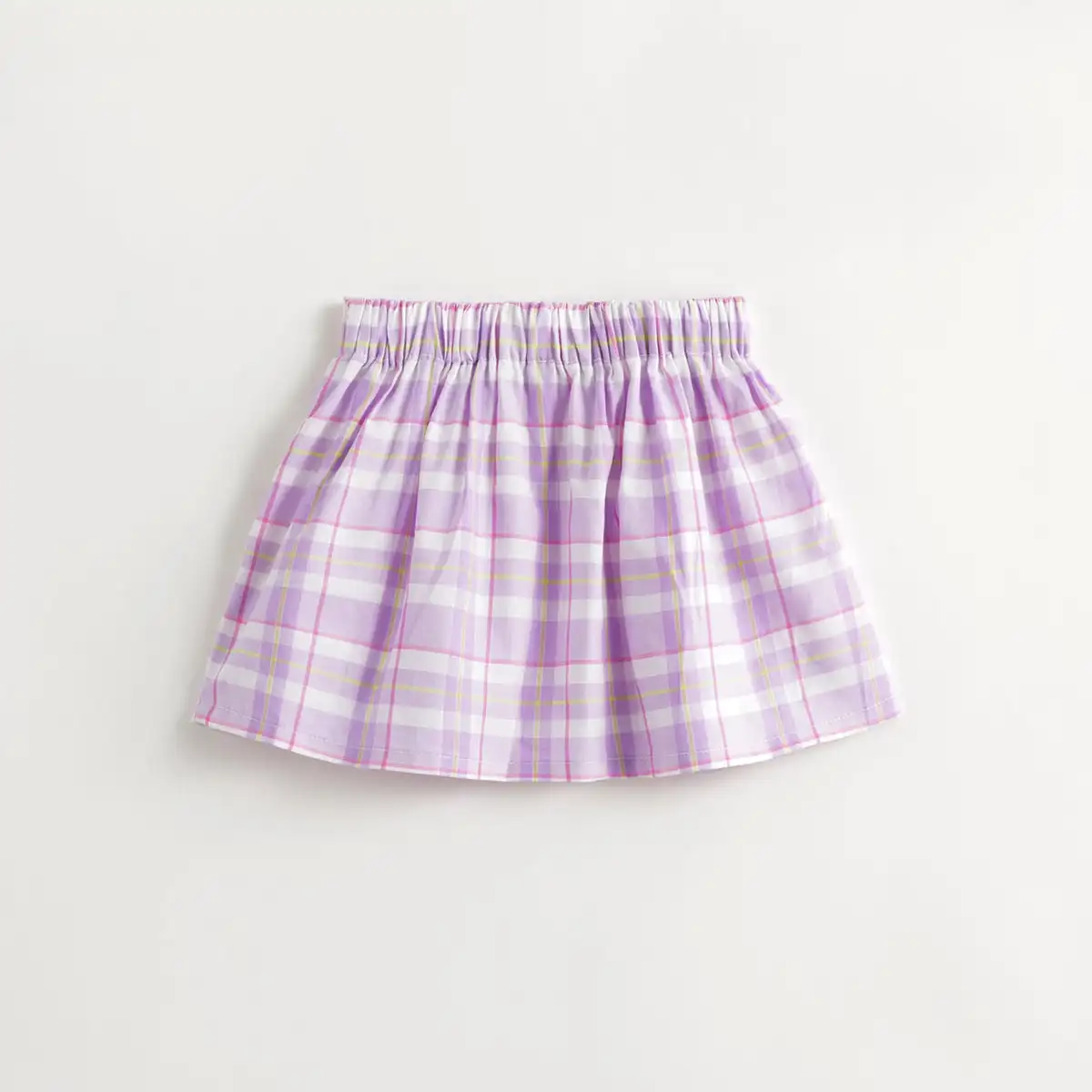 

MARC&JANIE Girls Genki Academy Style Plaid Skirt Pleated Skirt Children's Skirt for Summer 240905