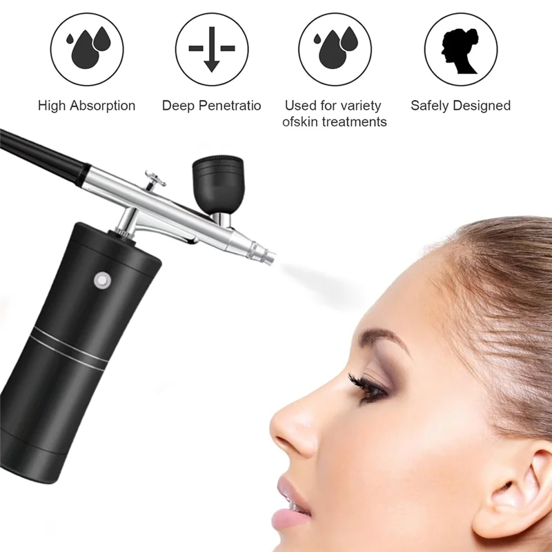 

Classy-Airbrush Kit Cordless Mini Airbrush With Compressor Set With 0.3Mm Nozzle Portable A 1Set