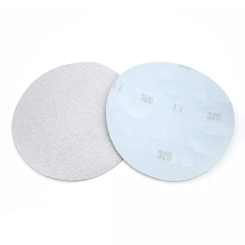 60~1000Grit  Dry Sanding Discs 7 Inch(180mm) White Aluminum Oxide Hook & Loop Sanding Disc For Woodturning Polishing Accessories