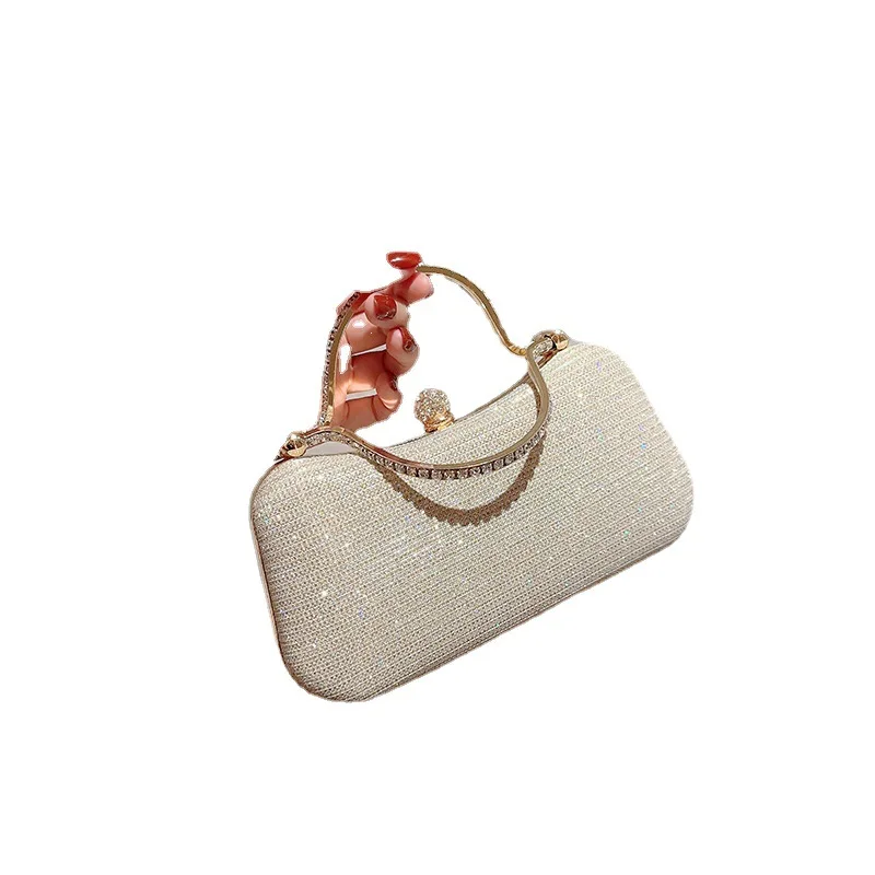 Fashion Women Evening Bag Brand Party Banquet Glitter Pack For Ladies Wedding Clutches Handbag Dinner Chain Shoulder Bags