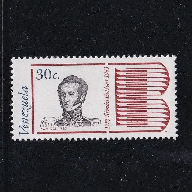 Venezuela Post Jahr 1982 Helden im Befreiungskrieg in Lateinamerika 15 neue Sammlerbriefmarken Material für Scrapbooking – Detail 5