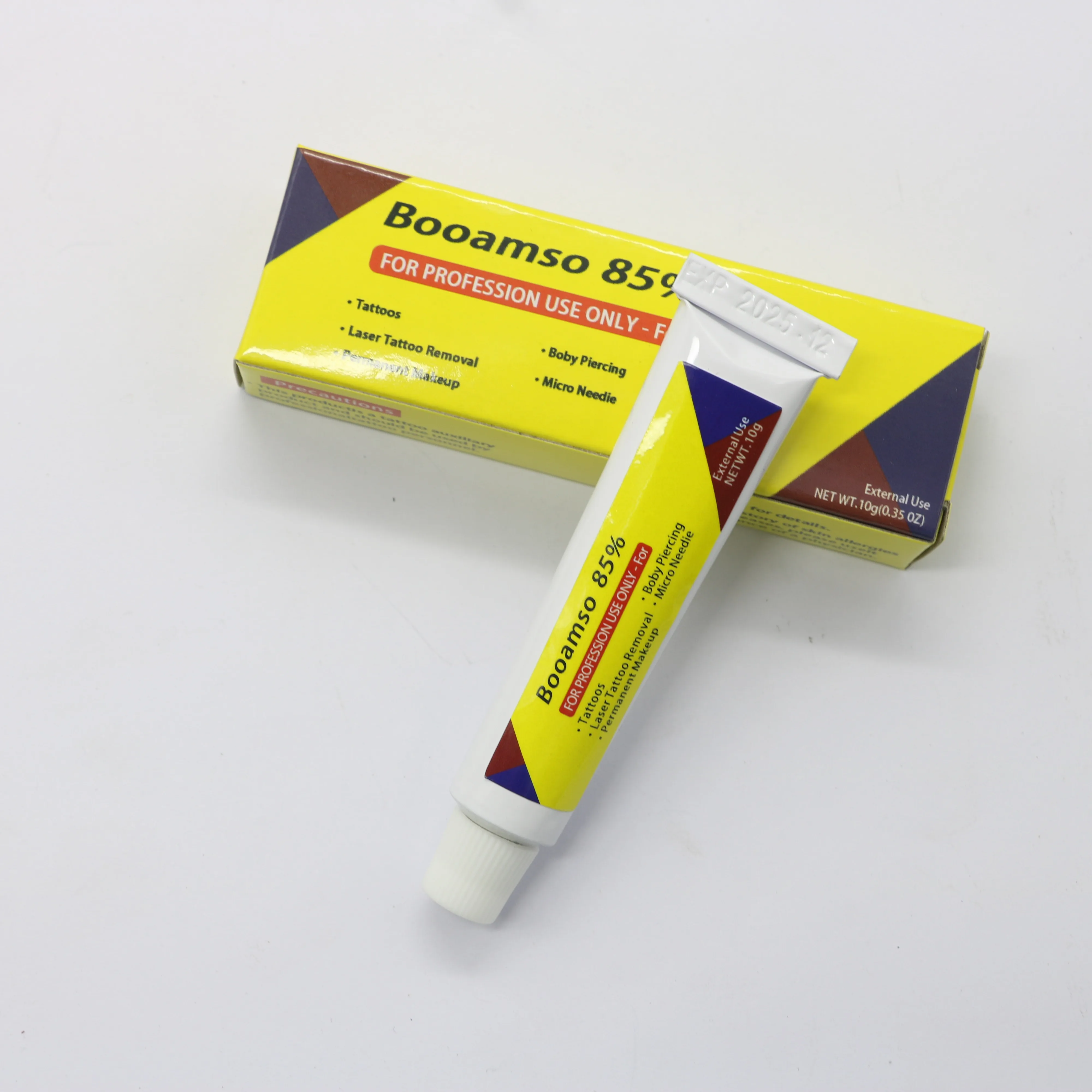 2023 New Arrival Booamso 85%Tattoo Cream Before Permanent Makeup Microblading Eyebrow Lips 10g