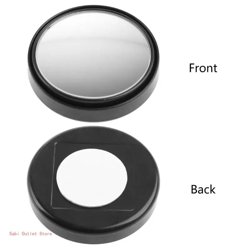 NEW Round Wide Convex Blind Spot Mirror Rear View Messaging Car Vehicle BK