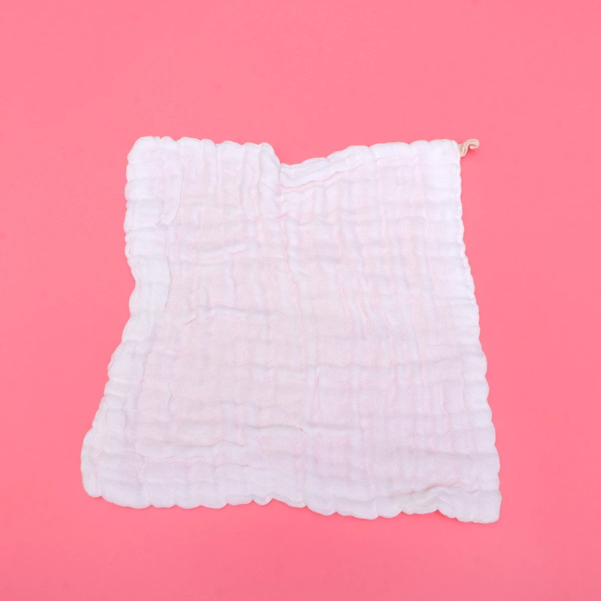 

5pcs Pure Cotton 6 Layers Muslin Face For Kids Baby Wash Cloths Newborn Bath Gauze Set Pre-Washed Soft Cotton Face Towel Square