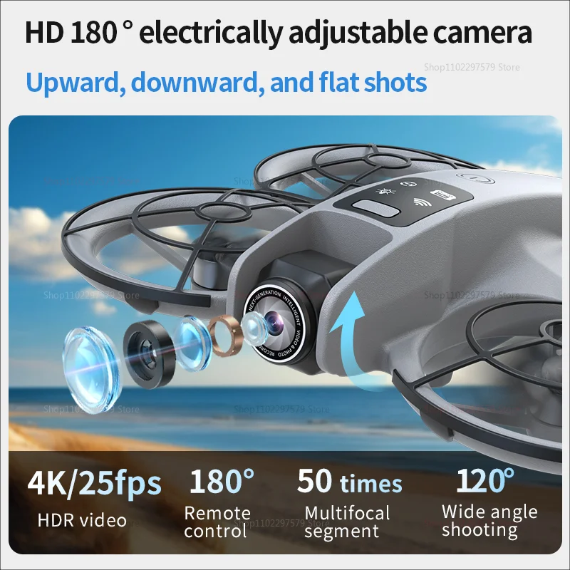 새로운 K200 MAX 드론, 8K UHD 카메라, 대형 화면, 브러시리스 모터, 긴 비행 시간, 듀얼 카메라 쿼드콥터, 항공 사진 촬영용