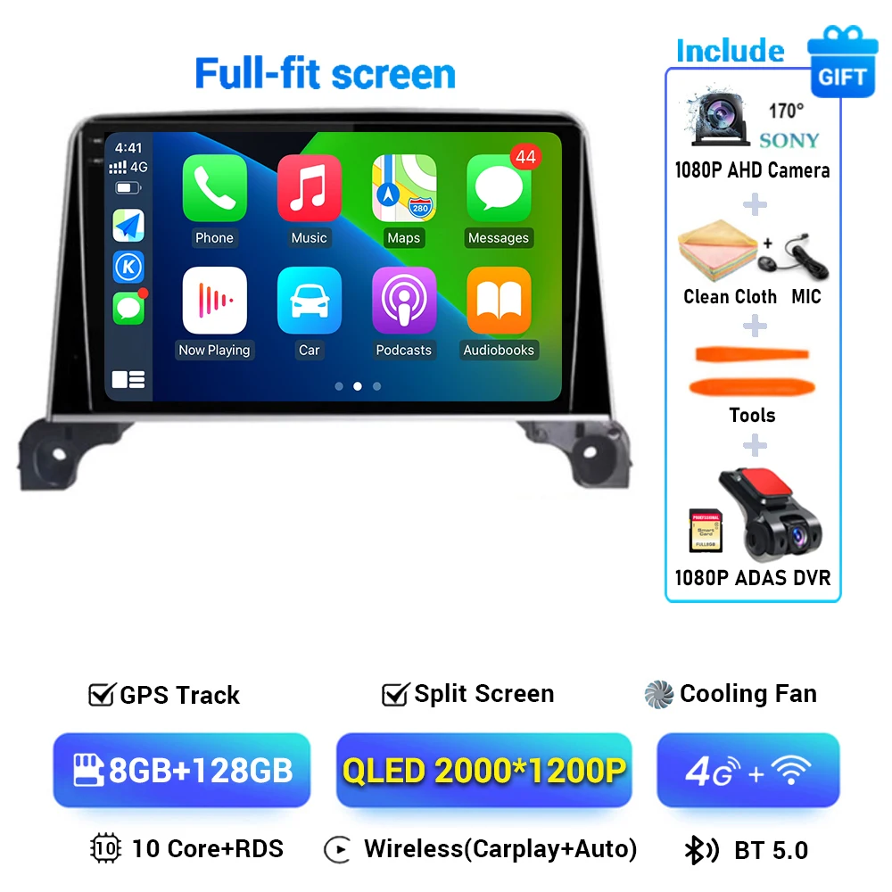 Android 15 Carplay Auto 360 Camera Voor Peugeot 5008 4008 3008 2017 2018 2019 2020 Autoradio Multimedia Speler navigatie Gps Dsp