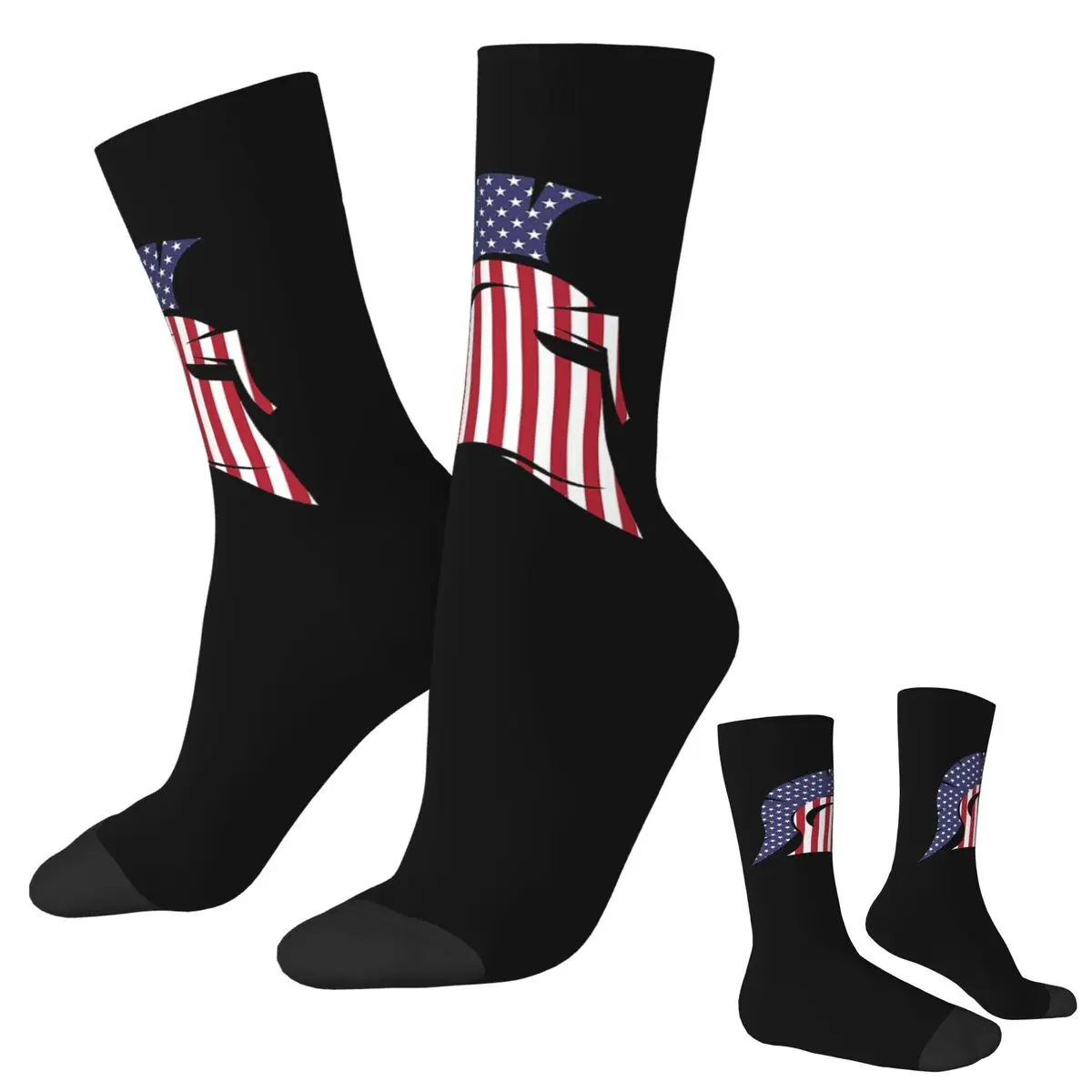 スパルタンレーススパルタスピリットソックス原宿高品質ストッキングオールシーズンロングソックスアクセサリーユニセックス誕生日プレゼント用