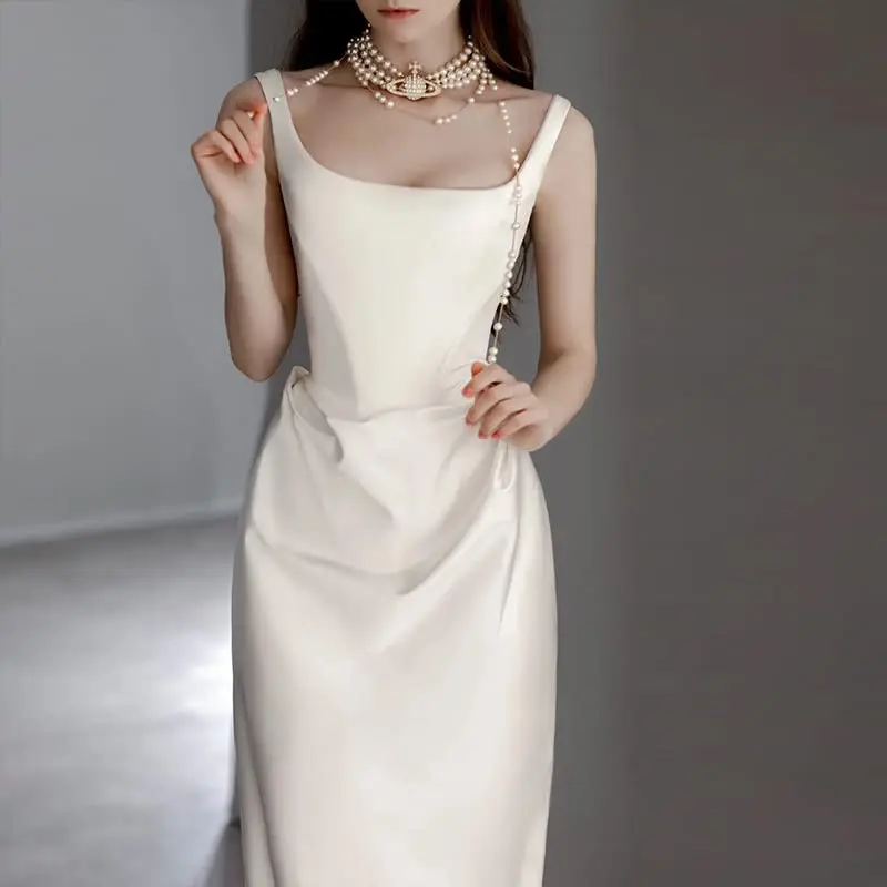 PuTao-Robe de mariée sirène plissée classique, robe de soirée formelle, longues robes de fiançailles pour la mariée, Rh, quelle que soit la robe de mariée