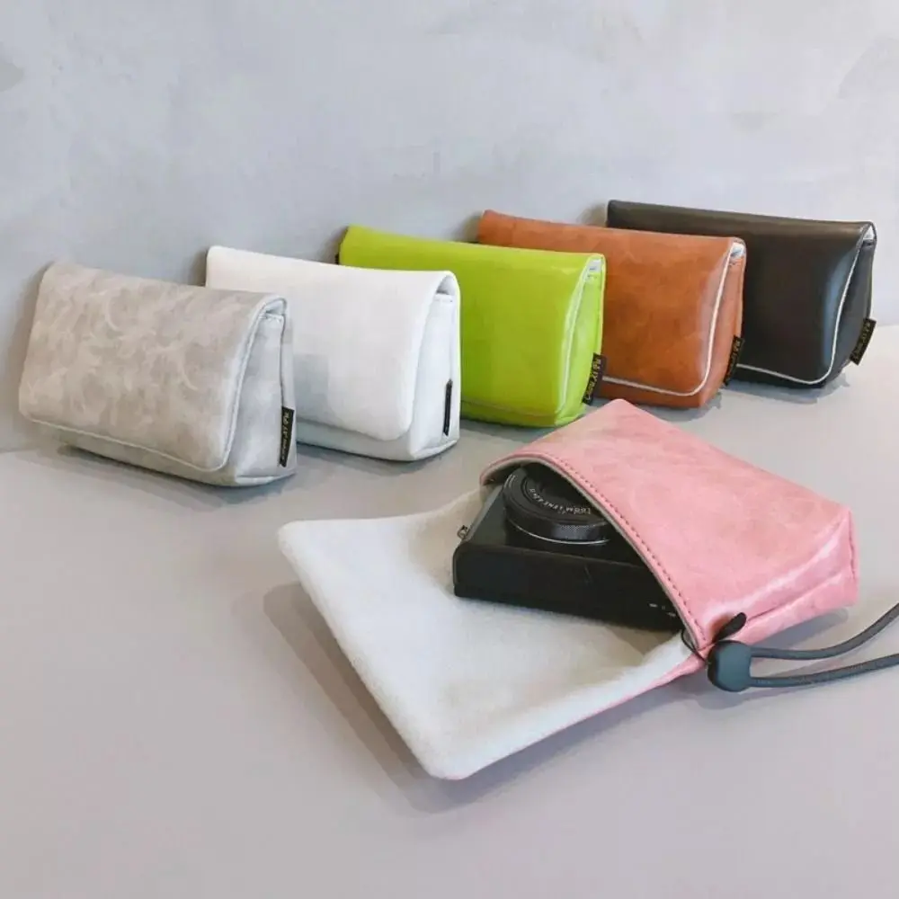 New PU Camera Bag Shockproof Multi-functional Digital Camera Case Convenient Portable Photography Bag for Canon G7x Three