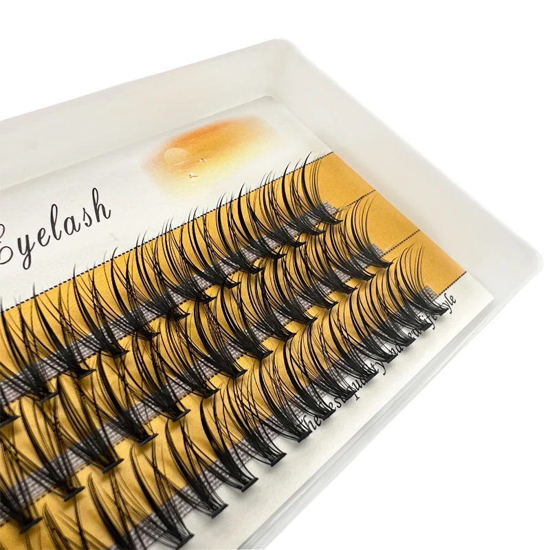 20D/30D Mink Eyelashes 1 Box/60 Bundles Natural Eyelash extension 3D Russia Individual Eyelash Cluster Makeup Tools Lashes Cilia