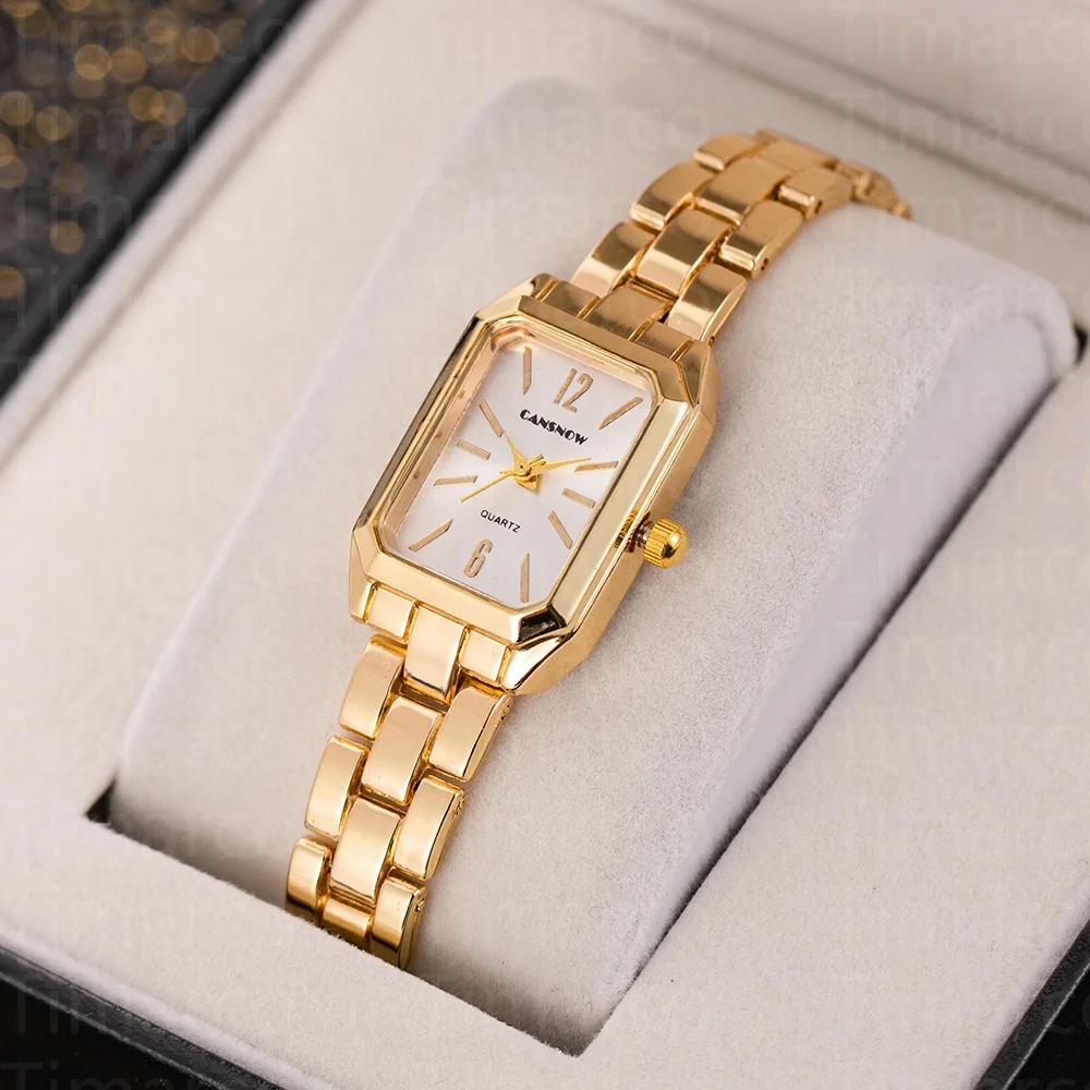 

Elegant Business Quartz Watch for Women Top Brand Luxury Gold Ladies Wristwatches Simple Fashion Woman Watch Female Clock Reloj