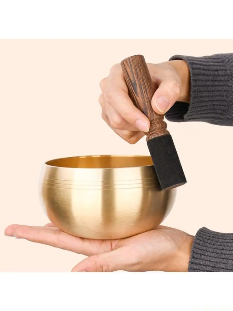 M5TC – ensemble bols sonores méditation en laiton, Options taille multifonctions, avec rangement coussin en
