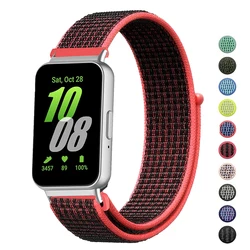 Nylon Strap for Samsung Galaxy Fit 3 Band Nylon Bracelet Correa for Samsung Galaxy Watch Fit 3 Replacement Wristband Accessories