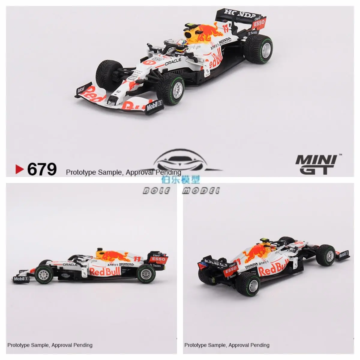 

Minigt1:64 Red Bull F1 Car Red Bull RB16B#11#33 Alloy Racing Model 679#680