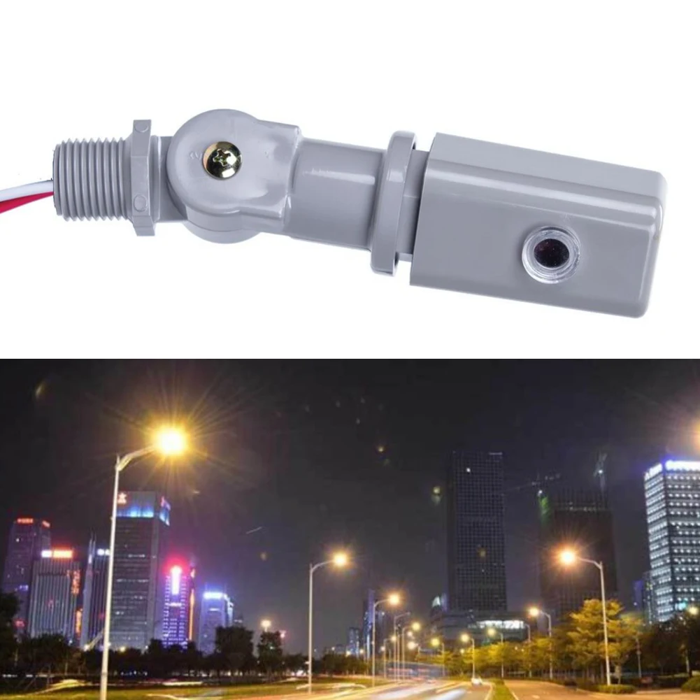 Light Control Sensor Suitable For Outdoor Use Suitable For Outdoor Street Lights PC Outdoor Light Sensor Electrical Equipment