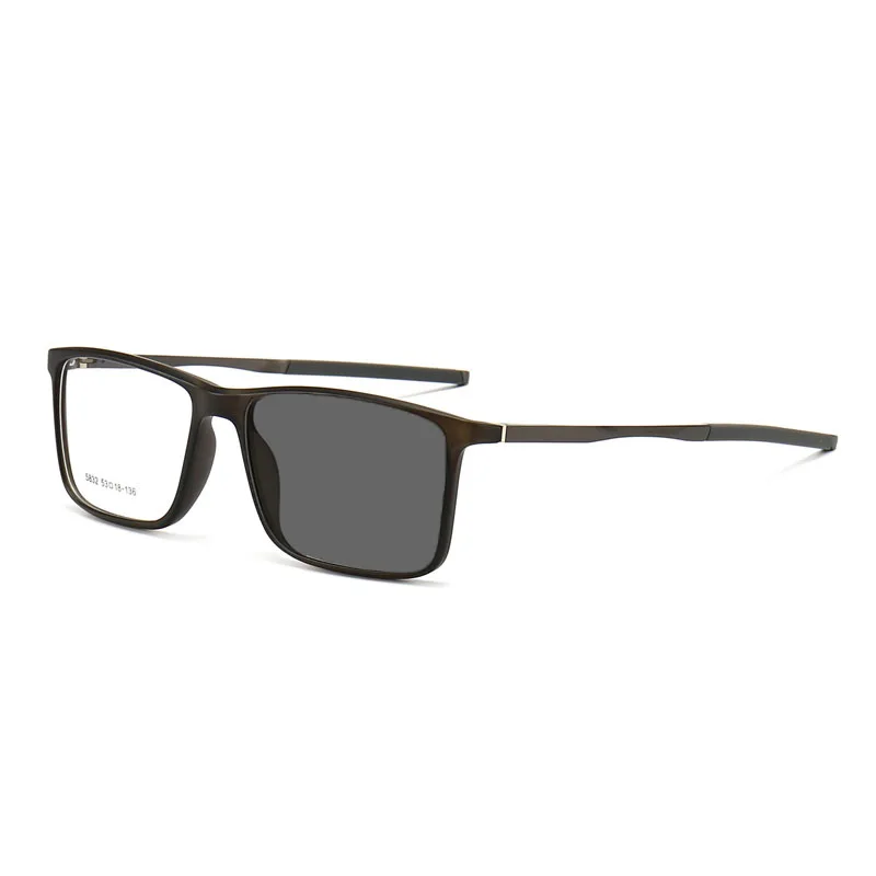 Sport-Stil ultraleichte Lesebrille al-mg Legierung Beine Rahmen für Männer Anti-Blaulicht photo chrome Presbyopie Brille 0 ~ 6
