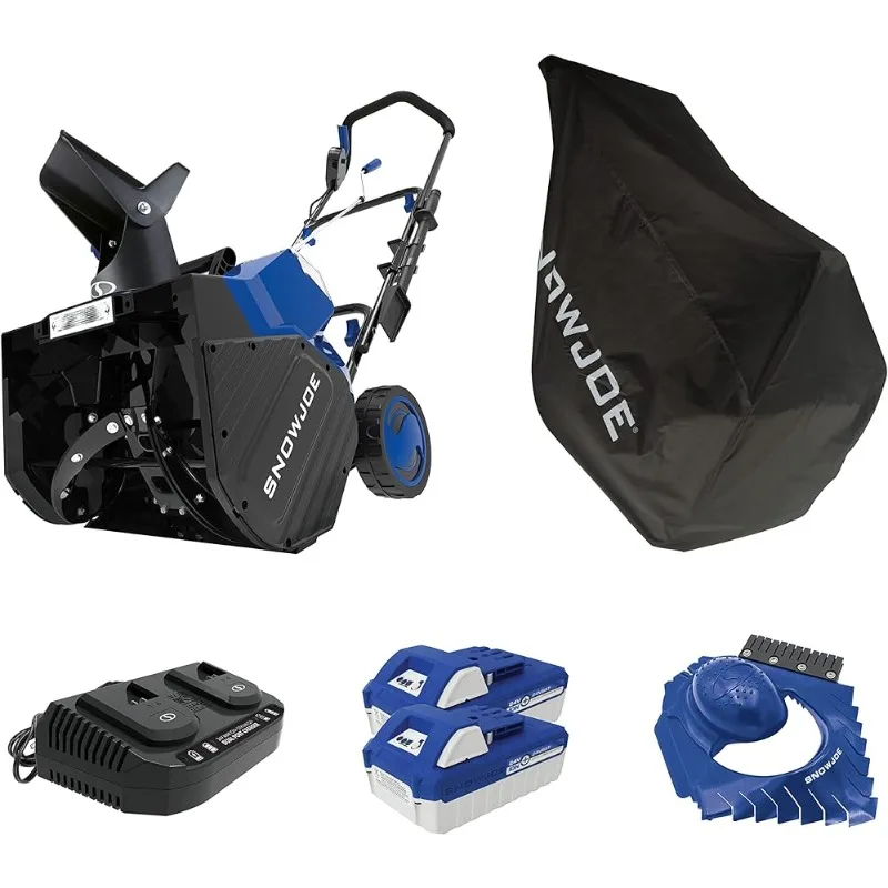 

24-Volt Snow Blower Bundle (w/ 2 x 4.0-Ah Batteries, Dual Port Charger, Cover, Ice Dozer)