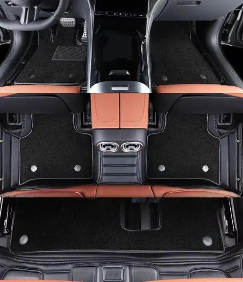 

Индивидуальные специальные автомобильные коврики для Toyota Land Cruiser Prado 250 2026-2024, 6-7 мест, водонепроницаемые, двухслойные, для LC2506