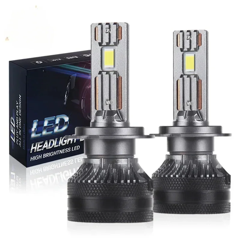 K5C PLUS140W H7Can bus LedBulbs 4300K LED H4H11HB3 9005 HB4 9006 K6C Led Double Copper Tube Fog Light 12V 2PCS car accessories