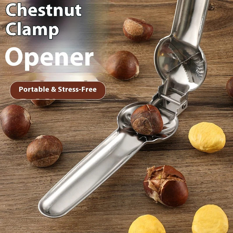 

Pecan Opener Tool Raw Chestnut Peeler Clip Shell Cracking Gadgets Skin Removal Tool Pruner Clipper