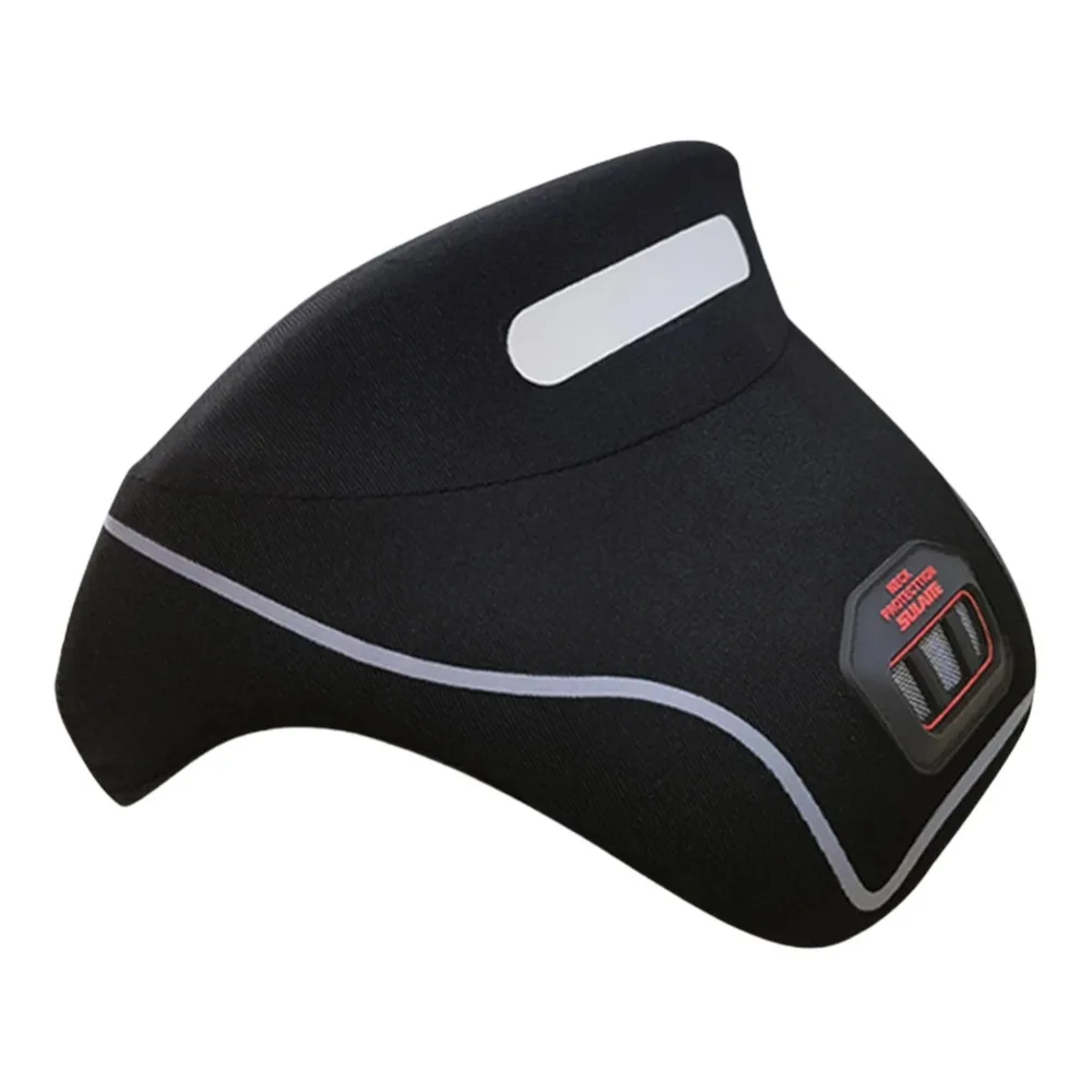 Motorcycle Neck Protector Anti-Shock Motorcycle Neck Support Brace Anti-Fatigue Cervical Spine Protection Motocross Helmet Guard