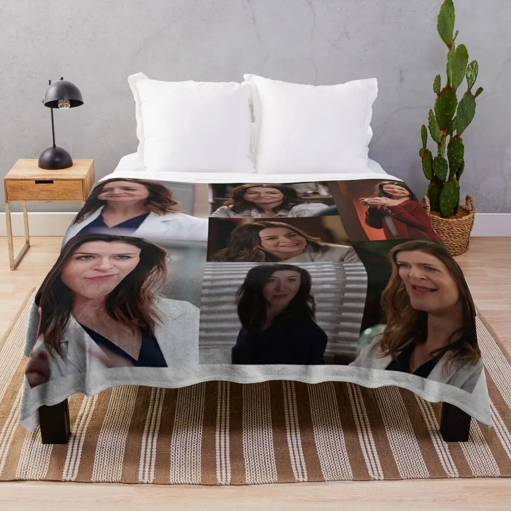 

Amelia Shepherd Large Collage Designed for Blankets Throw Blanket Decorative Beds Luxury Thicken Blankets