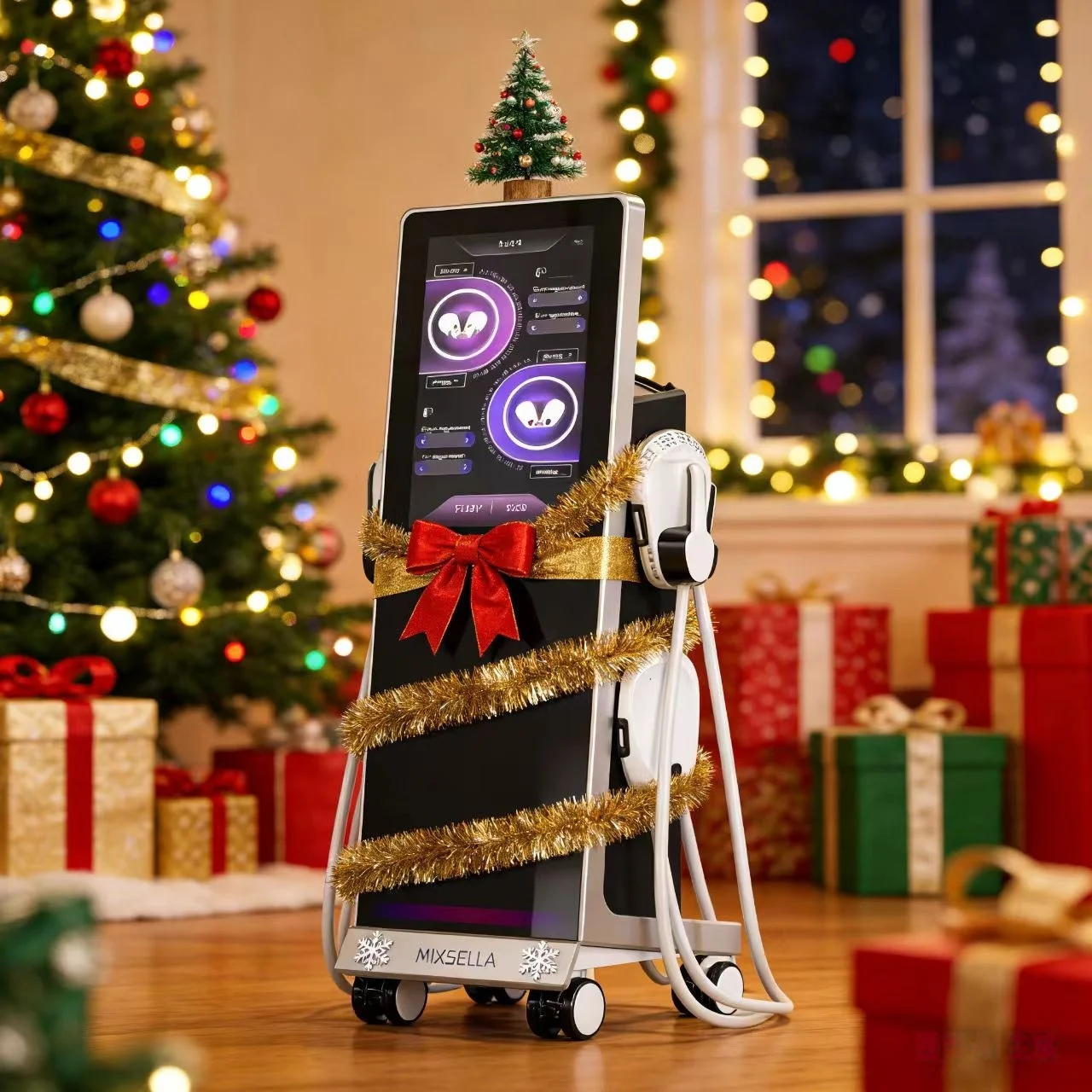 

2026 Высокоинтенсивный аппарат для коррекции фигуры 6500 Вт, радиочастотная технология, стимуляция мышц, уменьшение жира, косметическое оборудование для похудения