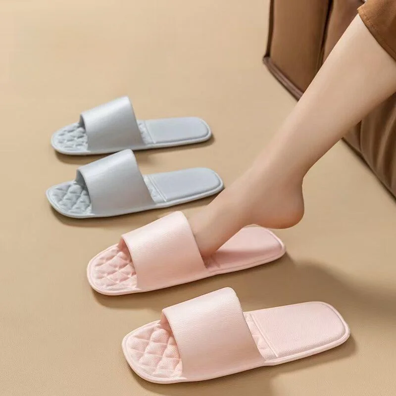 

Portable Waterproof Disposable Slippers Couple Travel Essential Bathing Hotel Washable Anti-slip Foldable House Slippers