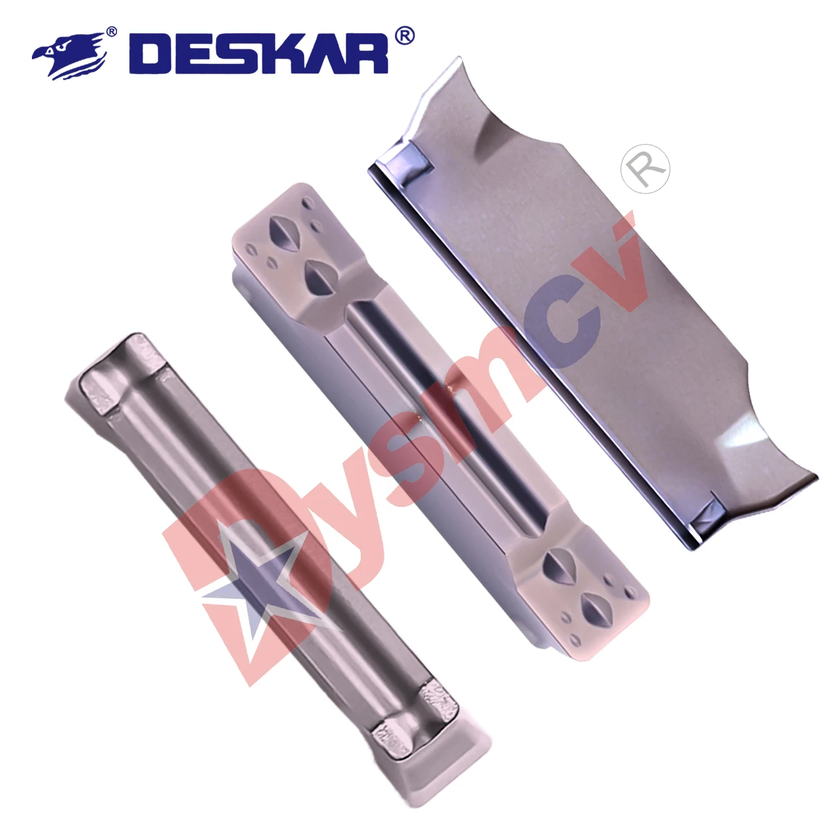 DESKAR 100% Original CNC Slotting ใบมีด MGMN150 200 250-G MGMN300-M MGMN400-T LF6018 เครื่องจักรกลสแตนเลส Slotting แทรก
