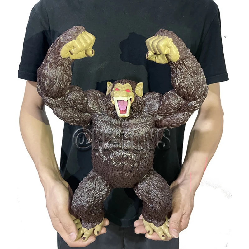 40CM Dragon Ball Great Ape Vegeta Figure Ozaru Golden Broly Ape Gorilla Action Figures Collection Model Toys for Children Gifts