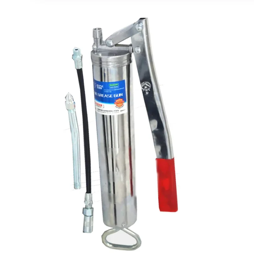 NEW 400CC Grease Gun Manual Grease Gun Oil Injection Tool Strength Alloy Steel Vehicle Maintenance And Repair Tools