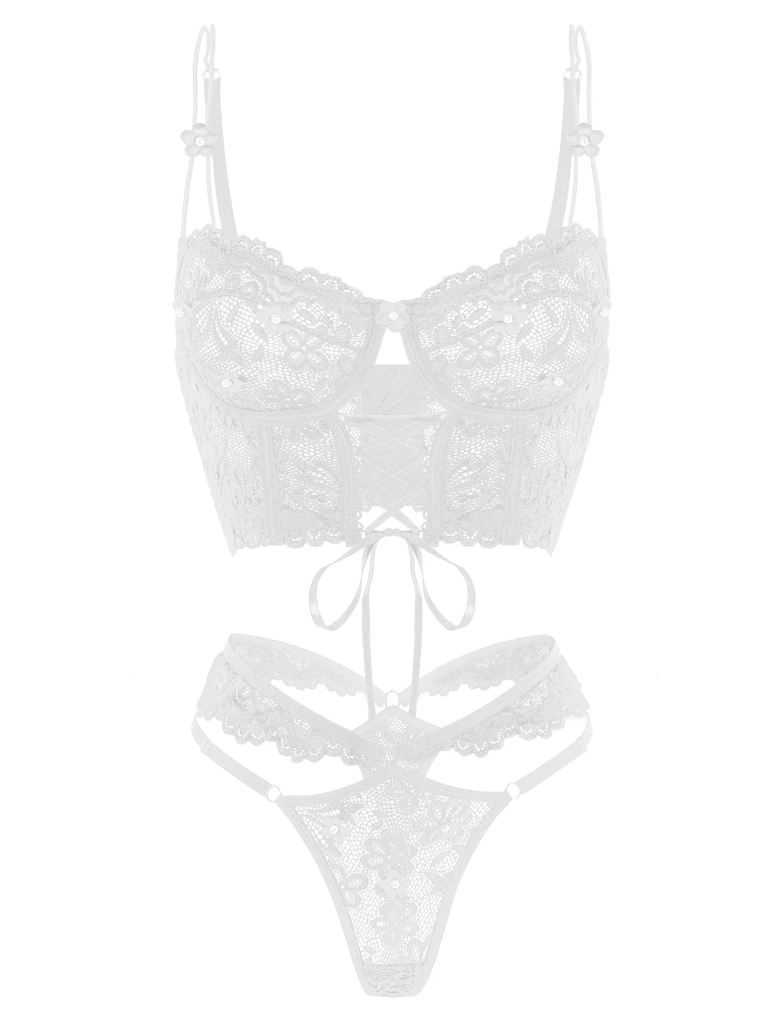 Women\'s Underwear & Lingerie  ,  sexy lingerie set  ，lace corset Exotic Underwear g-string sets for sexy women，lenceria bra set