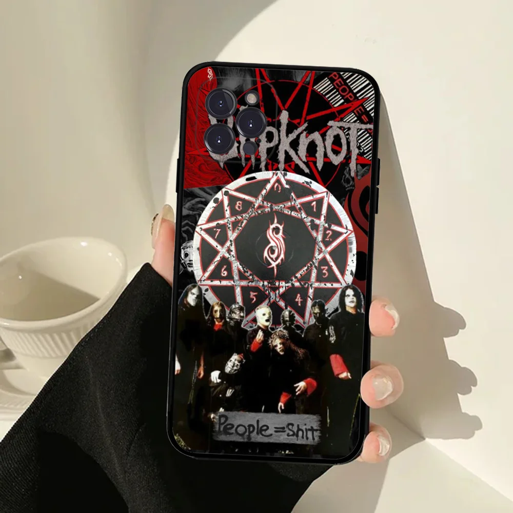 S-Slipknots-Rocks Phone Case For IPhone 16 15 14 11 12 13 Mini Pro XS Max Cover 6 7 8 Plus X Funda Shell