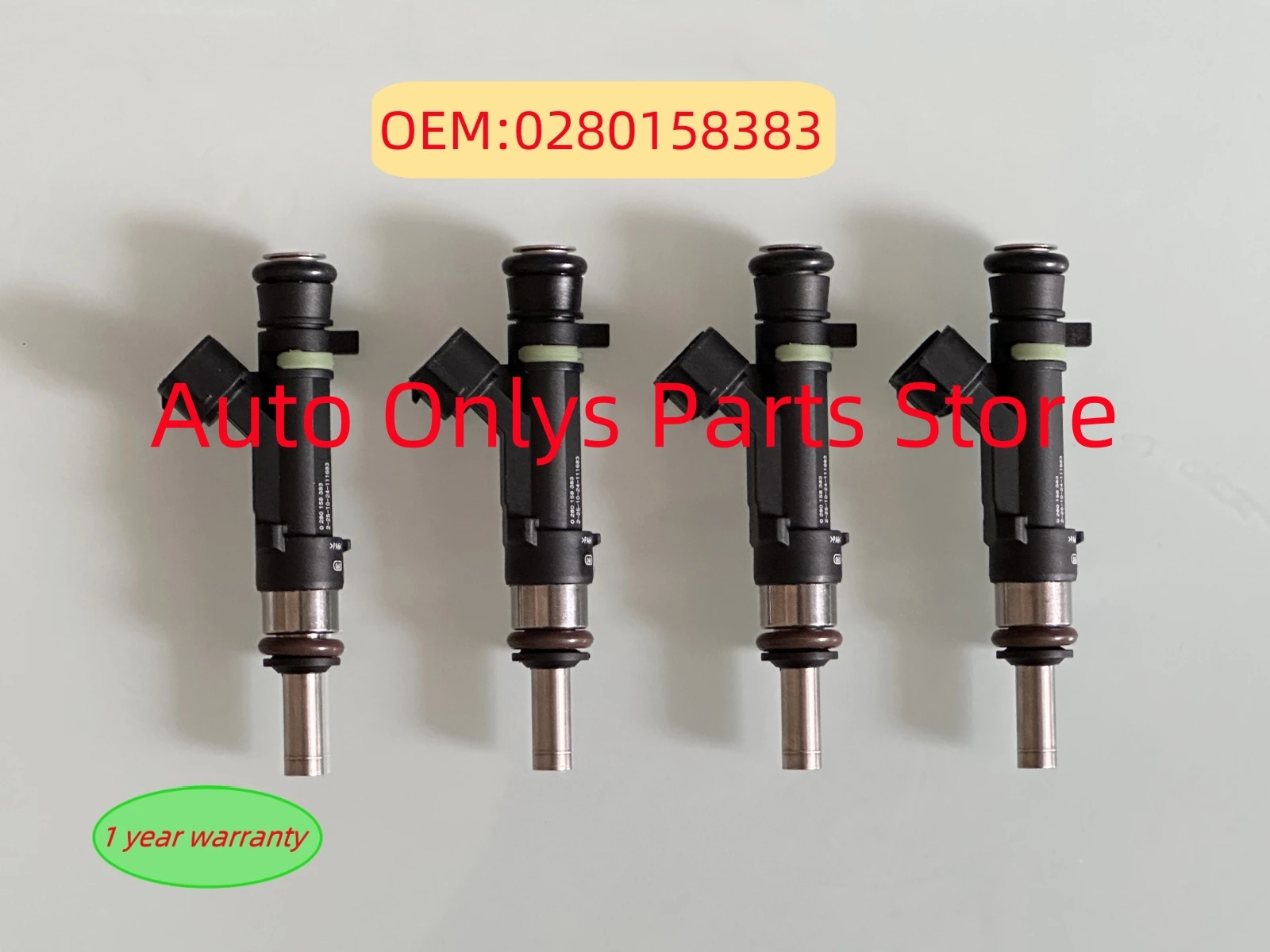 

4 шт. Топливная форсунка 0280158383 высокого качества для SEA DOO Water WaveRunner Water Moto 130/155/230 RXT-X300 420874000