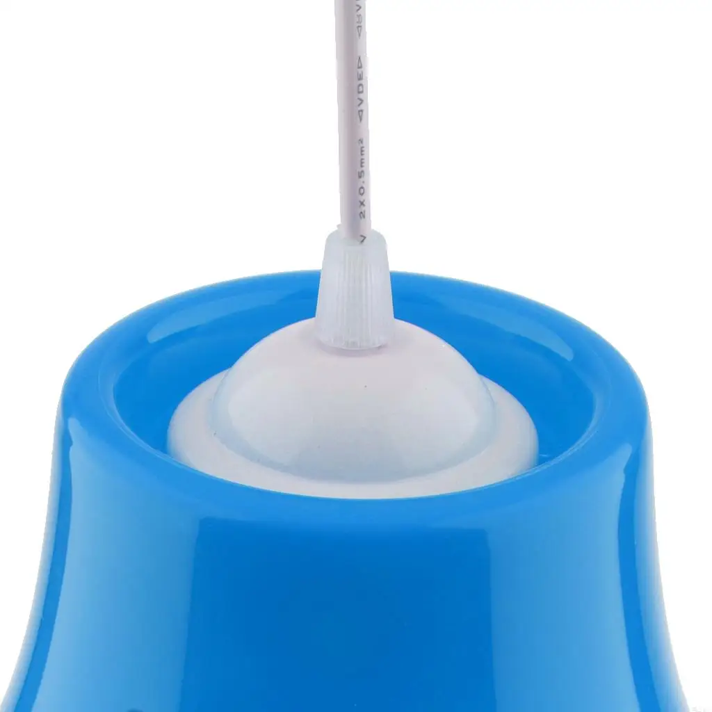 Pendant Light Cover Plastic Ceiling Lampshade for Home Corridor Bathroom E27 Bulb Easy Install