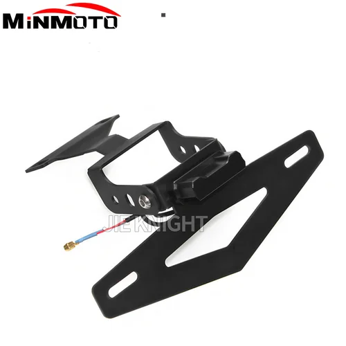 Imagen 2 del producto Soporte de placa de matrícula de montaje trasero para motocicleta Trident660 Trident 660, soporte trasero plegable ajustable Trident 660