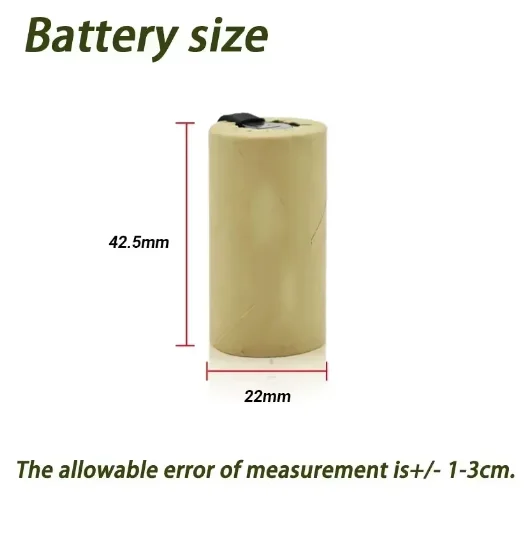 1-20szt Wkrętarka Wiertarka elektryczna SC Baterie 1.2V 3800mah Sub C Ni-Cd Akumulator z zakładką Elektronarzędzie Ogniwa NiCd SUBC