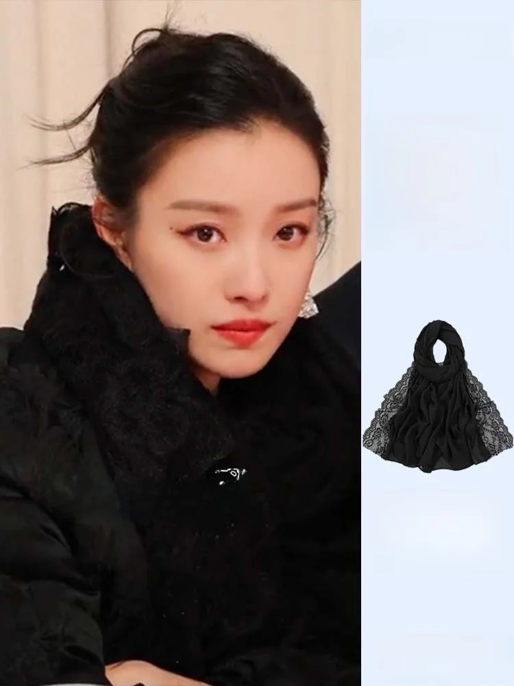 Echarpe-en-dentelle-bla-au-design-tendance-elegance-a-la-mode-en-mousseline-de-soie-effet-bulle-lovina-nini-rectangulaire-chaude-pour-l'hiver-pour-femme