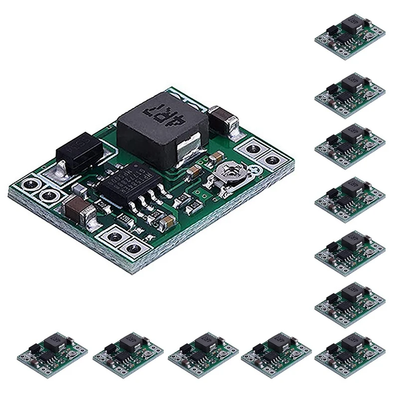 ABFT-24PCS MP1584 DC-DC تنحى وحدة امدادات الطاقة 3A قابل للتعديل محول فرق الجهد لاردوينو استبدال LM2596 24 فولت 12 فولت 5 فولت 3 فولت