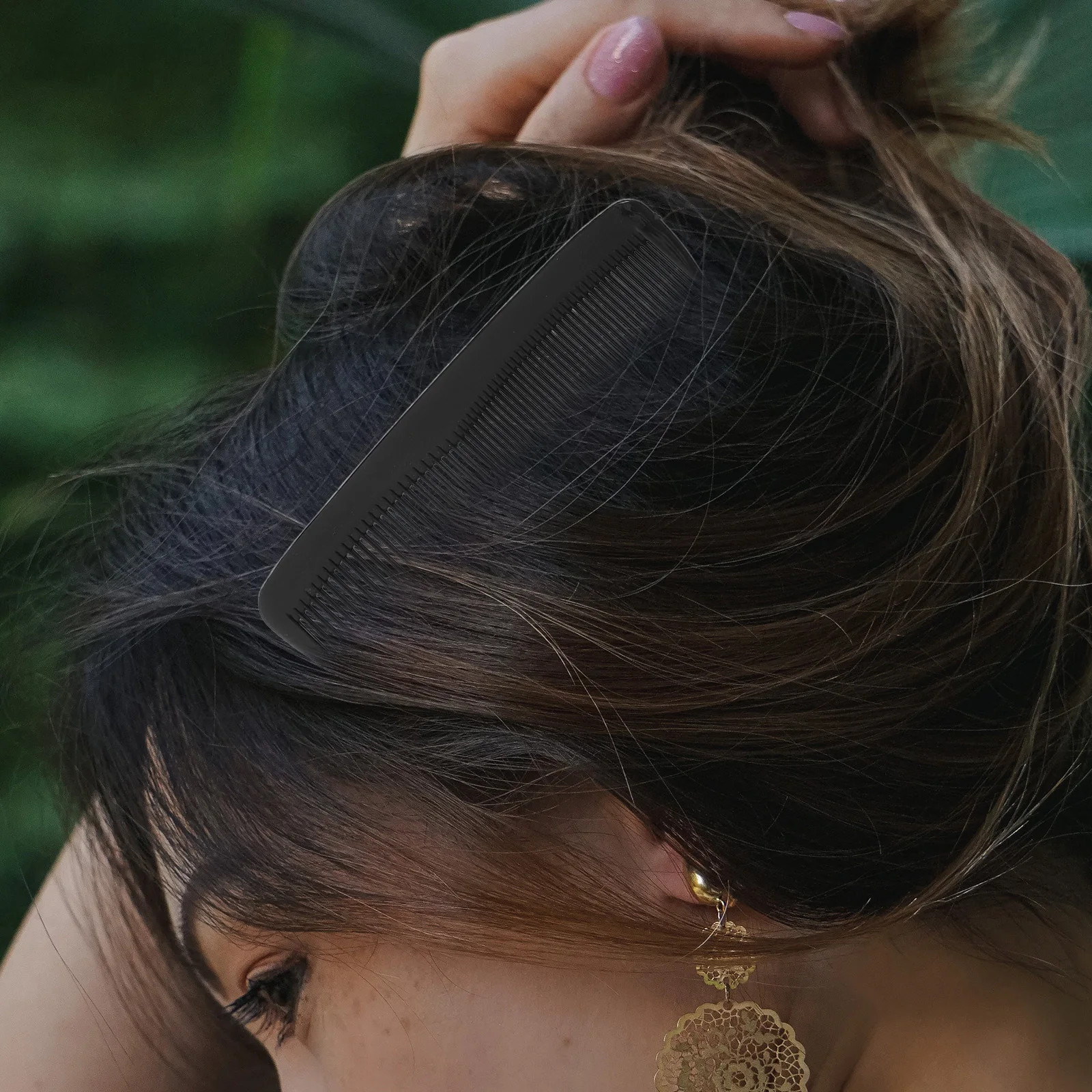 50 قطعة من أمشاط السفر خفيفة الوزن بتصميم مريح ومضادة للأمشاط لجميع أنواع الشعر، مجموعة مشط اختيارات الشعر للنساء